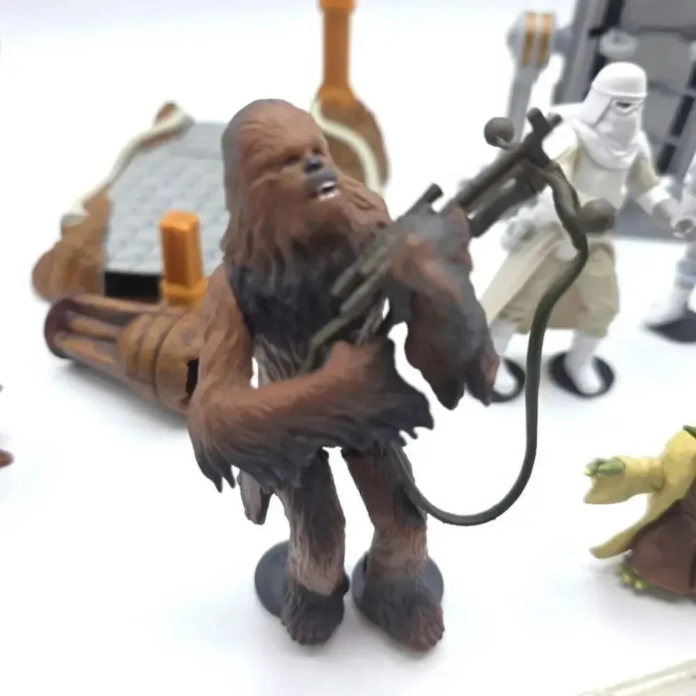 Star Wars Action Figure Bundle Chewbacca, Stormtroopers, Droids, Creatures Vtg